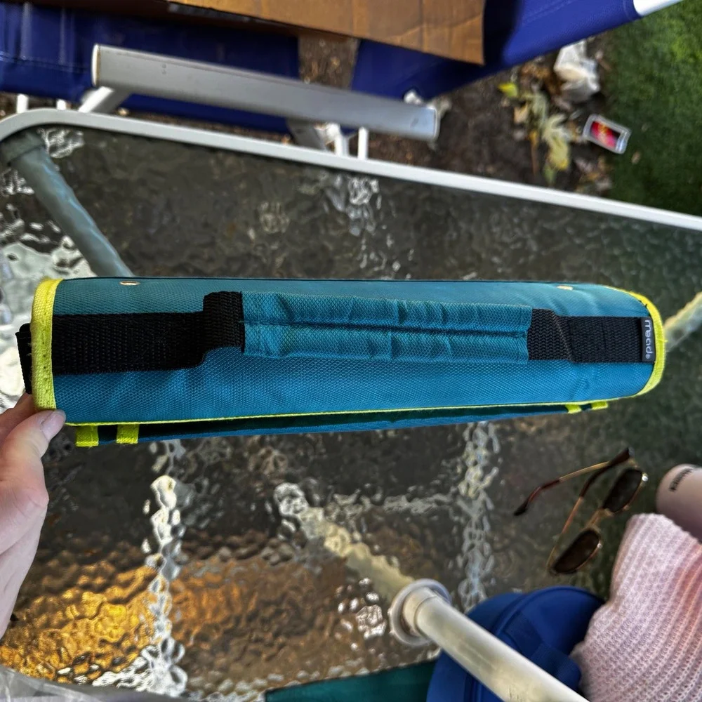 New Five Star Zipper Binder Teal Green 3 Ring Pencil Pouch Shoulder‎ Strap